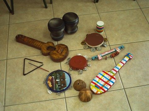 Instrumentos musicais da 5°A